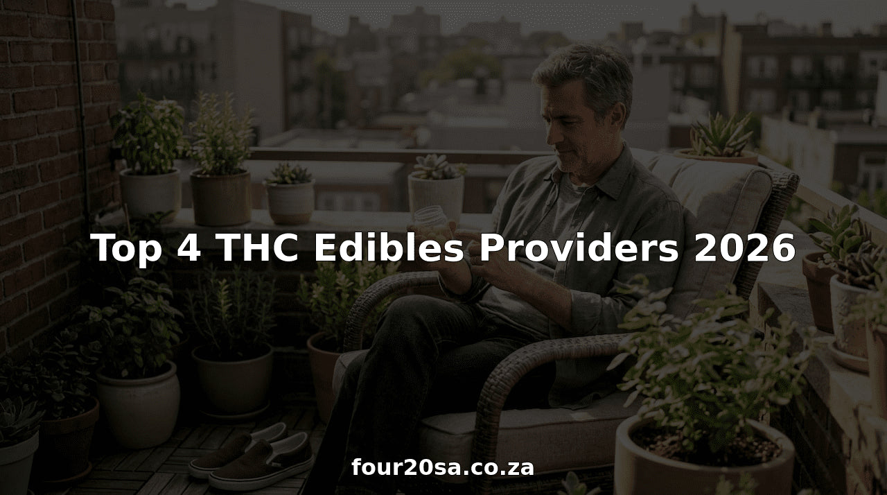 Top 4 THC Edibles Providers 2026 - Four20SA