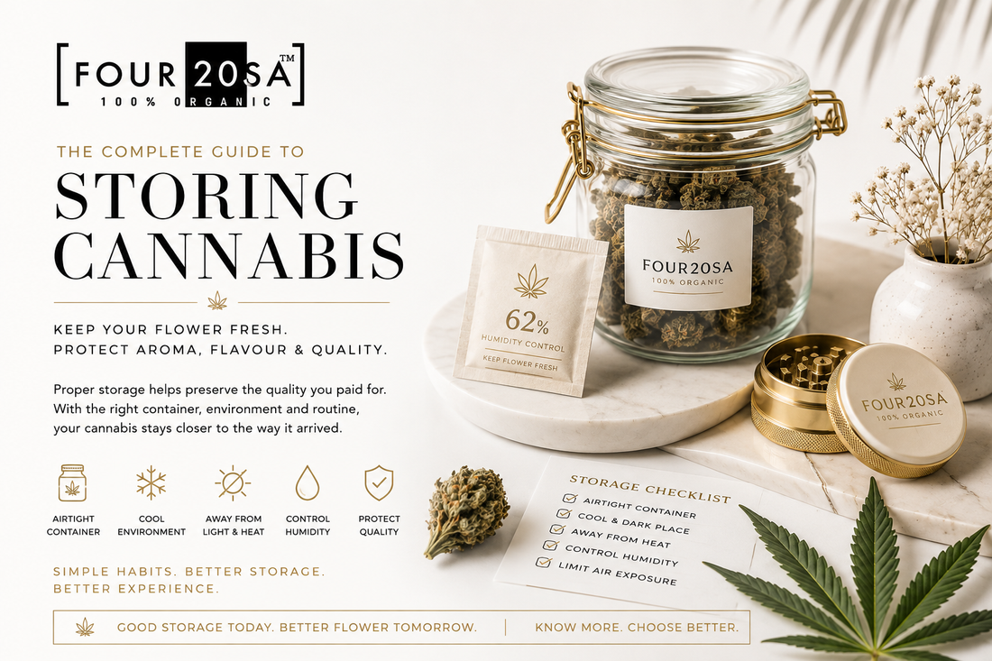 How to Store Cannabis Properly: A Complete Guide to Keeping Flower Fresh.