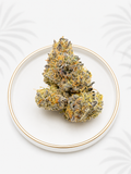 Boutique Indoor Jealousy hybrid cannabis flower with up to 32% THC