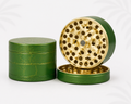 Premium aluminium four-piece herb grinder in pink - Four20SA