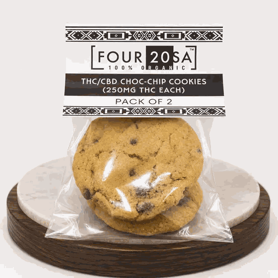 THC Choc-Chip Cookies 250mg THC Each