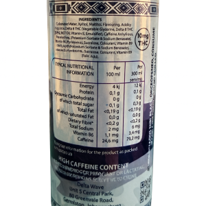 Delta 8 Infused Drink (10mg THC) Berry Blast