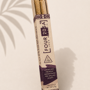 4 King Sized Pre-Rolled Greenhouse Joints